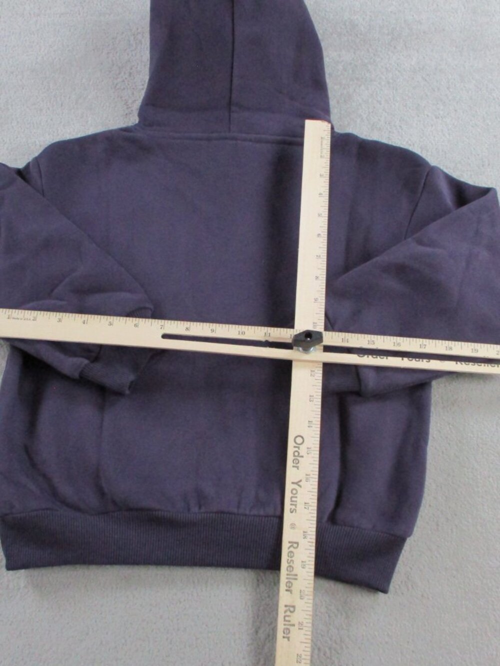 COMFRT Kids Signature Hoodie Size XS Blackberry Purple Fleece Lounge Sweatshirt - Picture 4 of 9